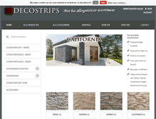 Tablet Screenshot of decostrips.nl